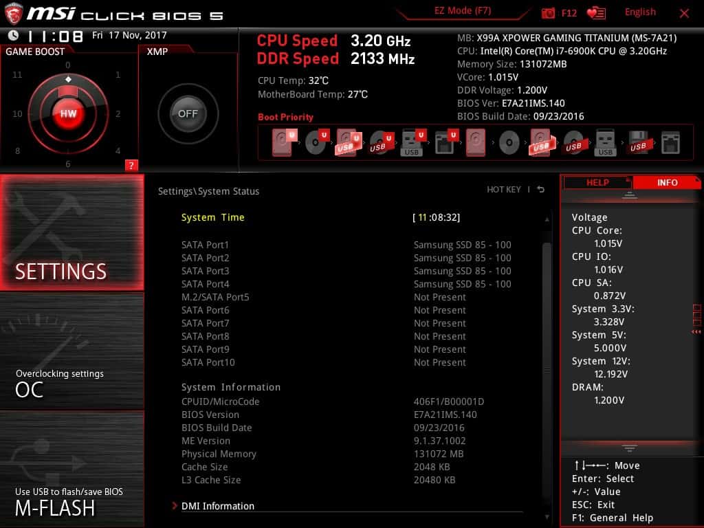 MSI motherboard error codes list