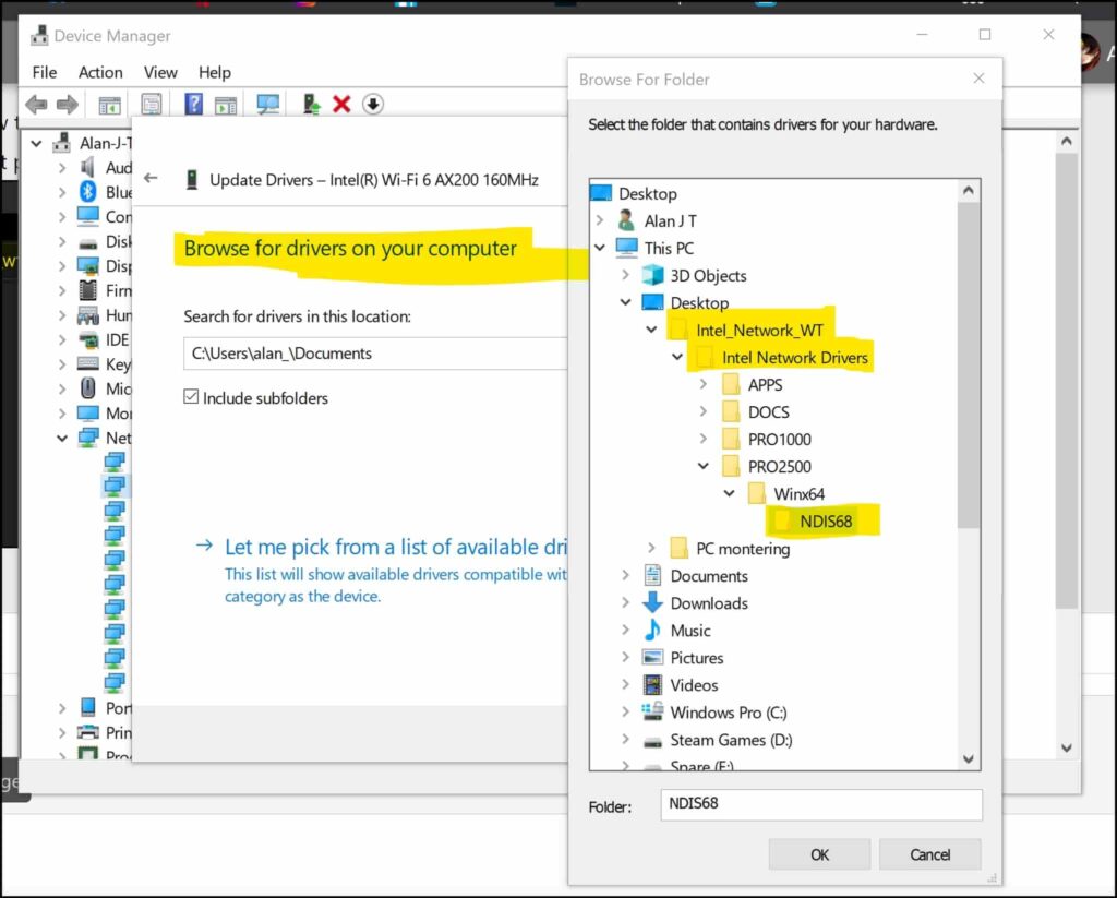 My Lan Does Not Detect Or Install Driver On Z690 Classified.