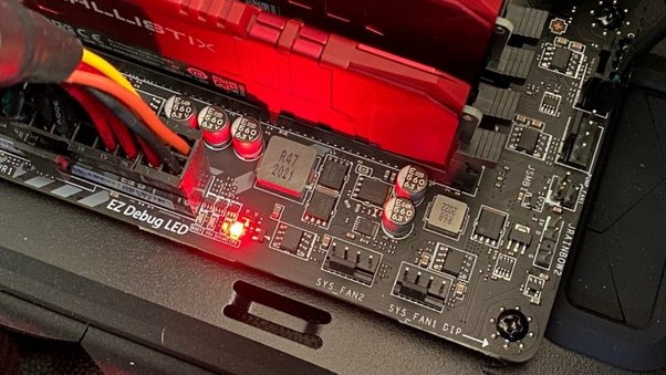 Why Does the Motherboard Red Error Light Appear?