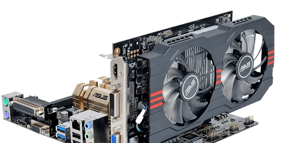 Graphics card and motherboard compatibility.