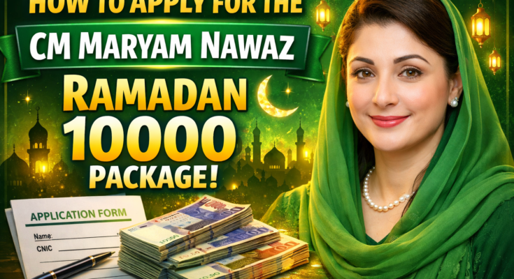 How to Apply for the CM Maryam Nawaz Ramadan 10000 Package