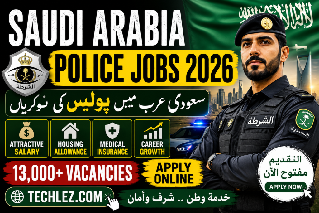 Saudi Arabia Police Jobs 2026