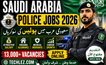 Saudi Arabia Police Jobs 2026