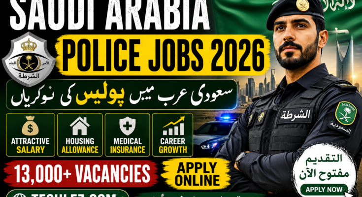 Saudi Arabia Police Jobs 2026